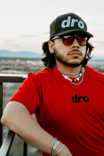 DRO Dark Grey Snapback - Teal Blue Logo