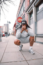 DRO Black Snapback - White Logo
