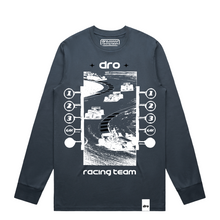 DRO Formula Long Sleeve Tee - Petrol Blue