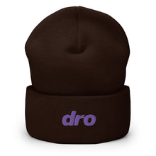Purple Logo Cuffed Beanie