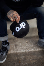 DRO Black Snapback - White Logo